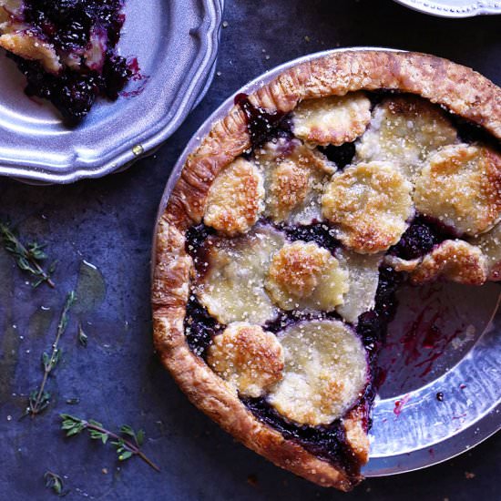 Blackberry-Honey Pie