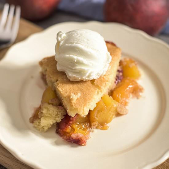 Easy Peach Cobbler