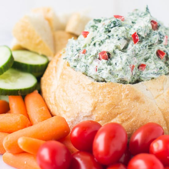 Spinach Greek Yogurt Dip
