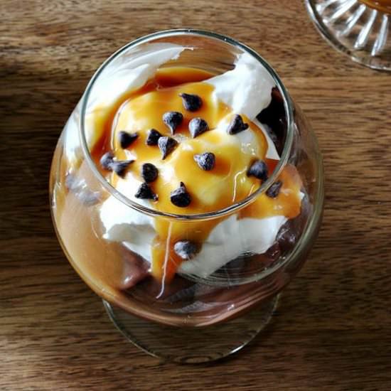Salted Caramel Chocolate Pudding