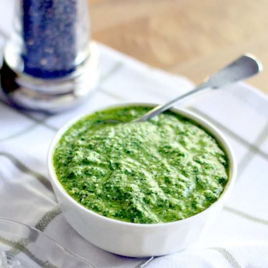 Lemon Arugula Pesto