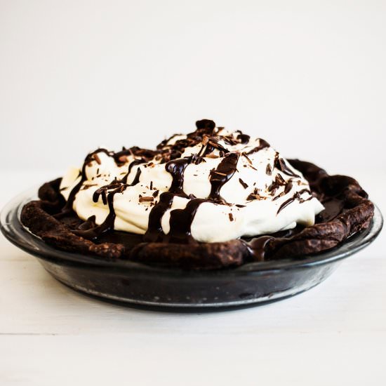 Chocolate Espresso Pudding Pie