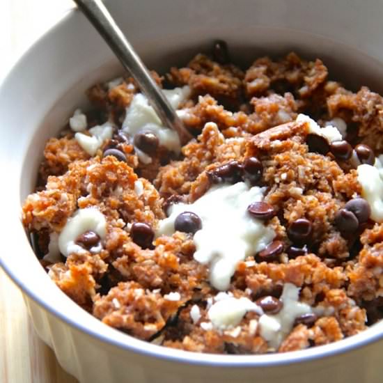 Almond Joy Breakfast Bake