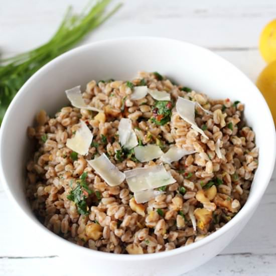 Simple Farro Salad