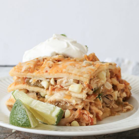 Mexican Lasagna w/ Homemade Pasta