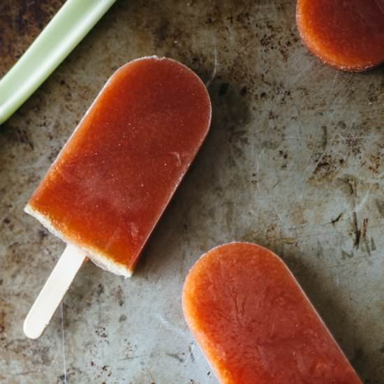 Bloody Mary Popsicles