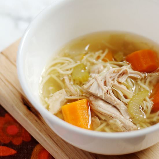 Crock Pot Chicken Noodle Soup