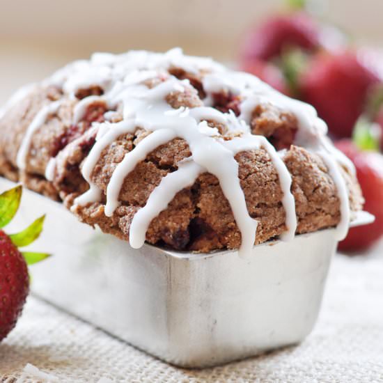 Vegan Strawberry Coffee Cake
