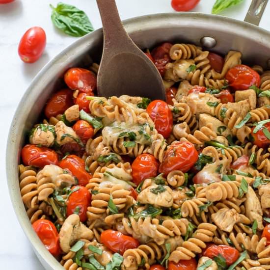Caprese Chicken Pasta