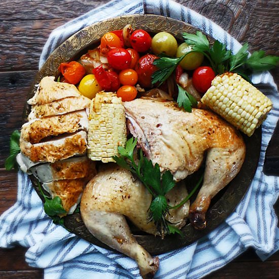 Roast Summer Chicken