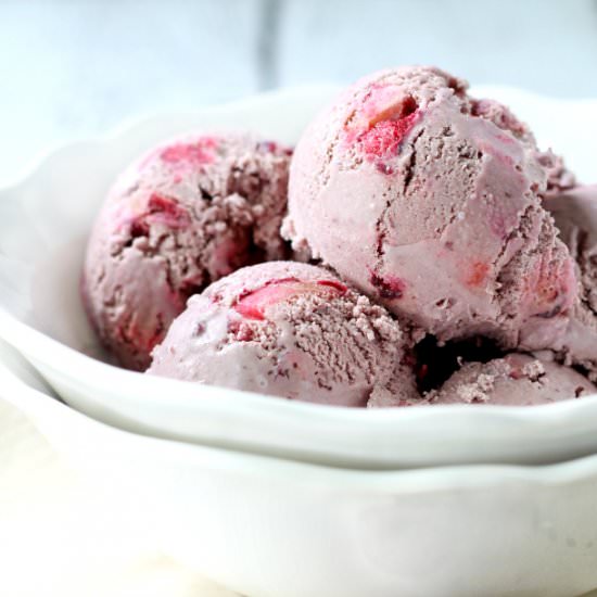 Cherry Vanilla Ice Cream