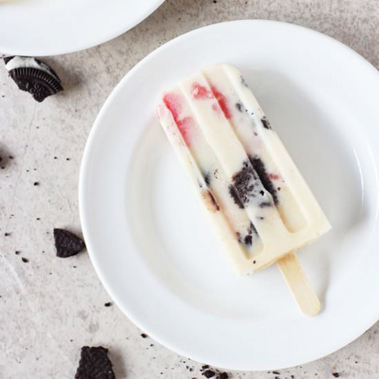 Watermelon ice pops