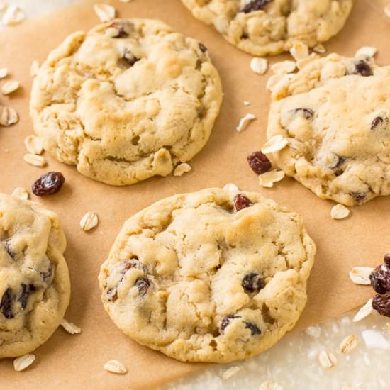 Oatmeal Raisin Cookies