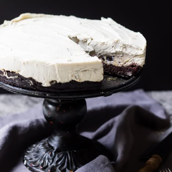 Cookie Dough Brownie “Cheesecake”