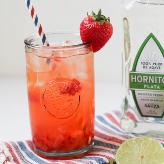 Healthy Strawberry Margaritas