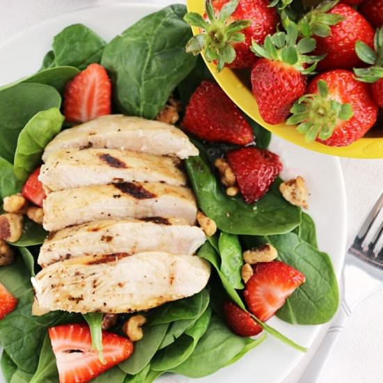 Strawberry,Balsamic Grilled Chicken