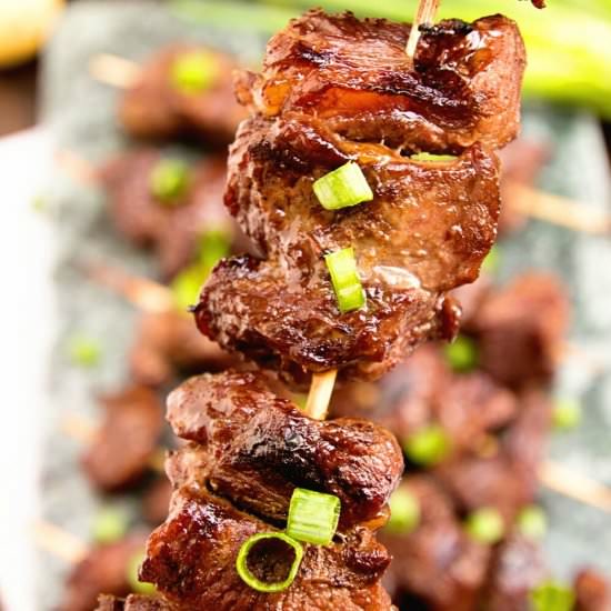 Asian Steak Kebabs