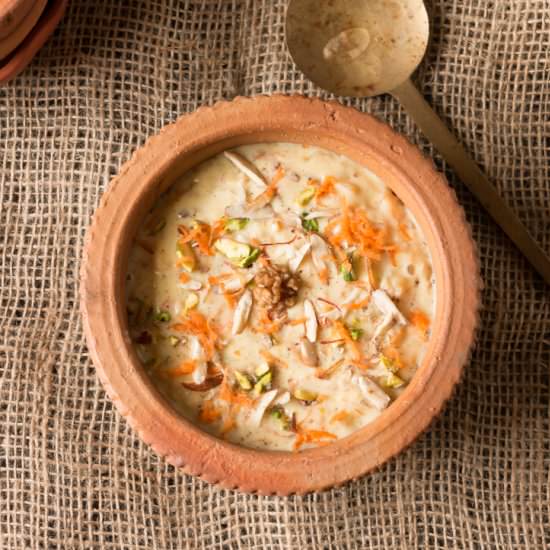 Oats Carrot Pudding