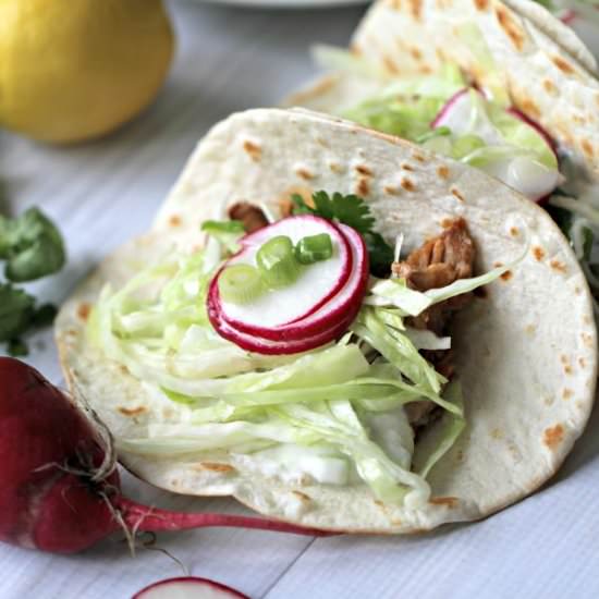 Slow Cooker Beer Ribs Tacos