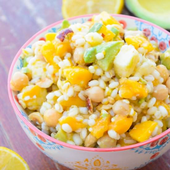 Avocado, Mango & Chickpea Barley