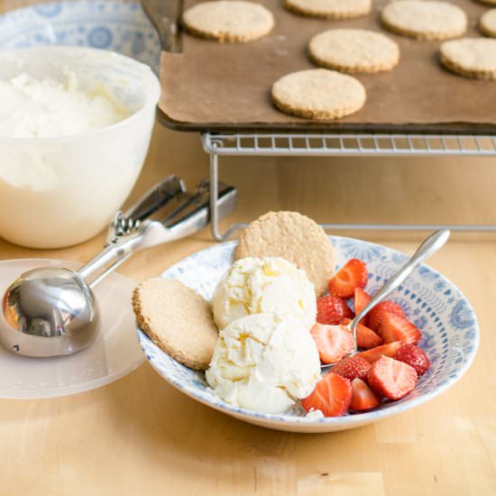 No Churn Cheesecake Ice Cream