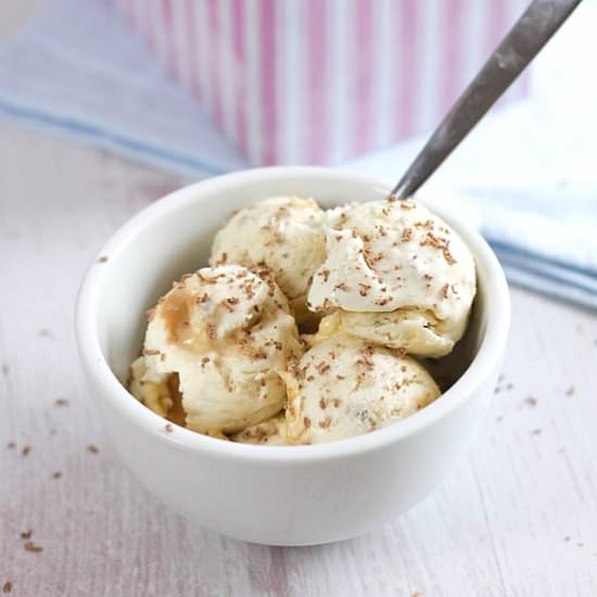 Banoffee No-Churn Ice Cream
