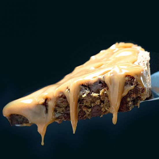 Chocolate Chip Caramel Cake