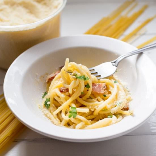 Quick and Easy Pasta Carbonara