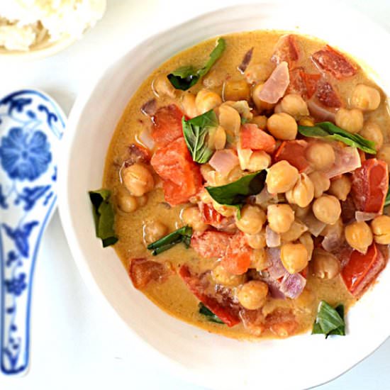 Thai Chickpea Curry