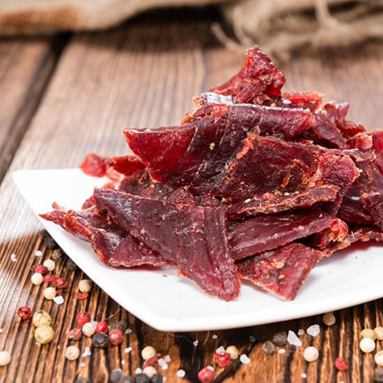 Homemade BBQ Beef Jerky