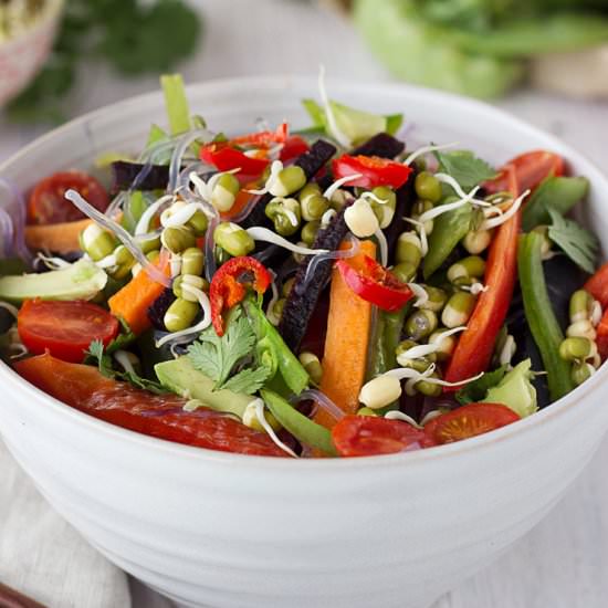 Raw Pad Thai Kelp Bowl