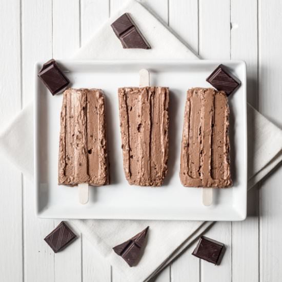 Chocolate popsicle
