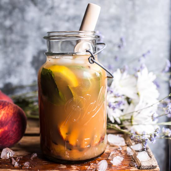 Grilled Peachl Arnold Palmer