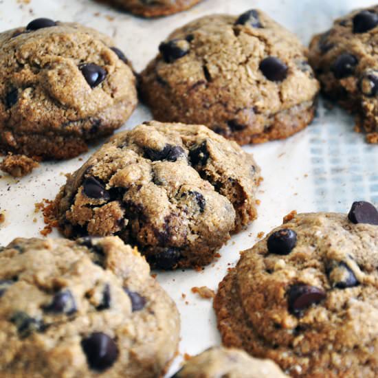 Healthy Chocolate Chip Cookies