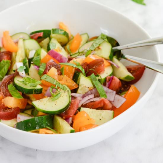 Tomato Cucumber Salad