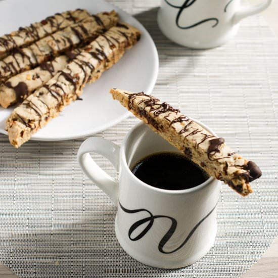 Nutty for Espresso Biscotti