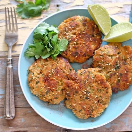Sesame Ginger Fish Cakes