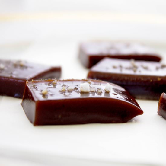 Salted Espresso Caramels