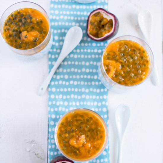 Coconut chia pudding
