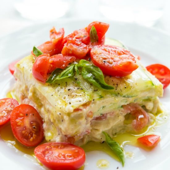 No-Bake Vegan Lasagna