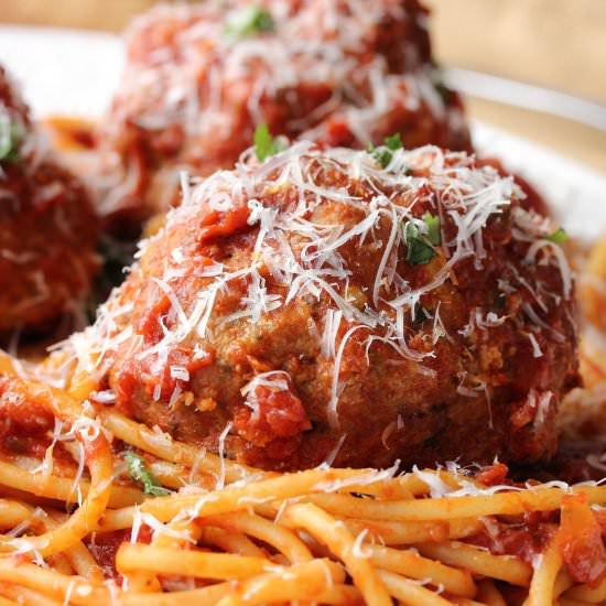 Classic Spaghetti and Meatballs