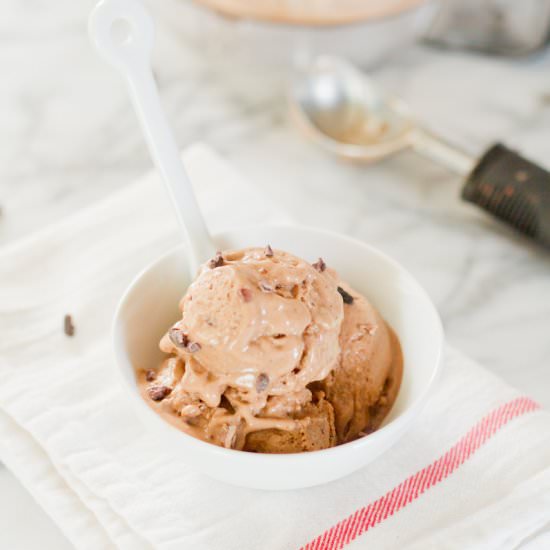 Healthy Chocolate Banana Ice Cream