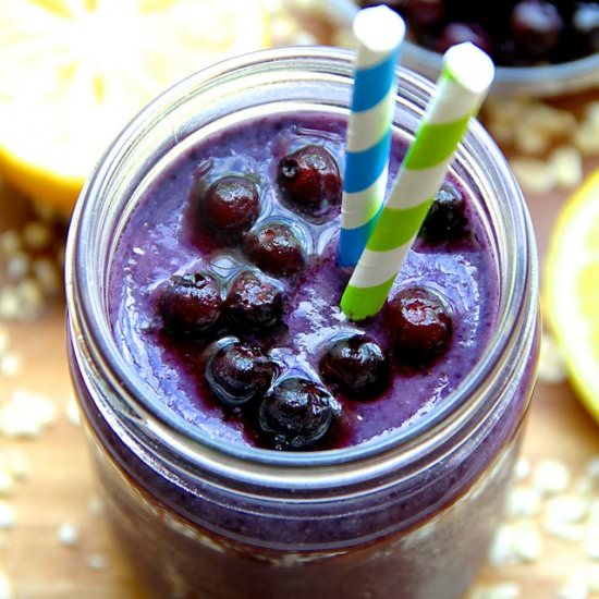 Lemon Blueberry Muffin Smoothie