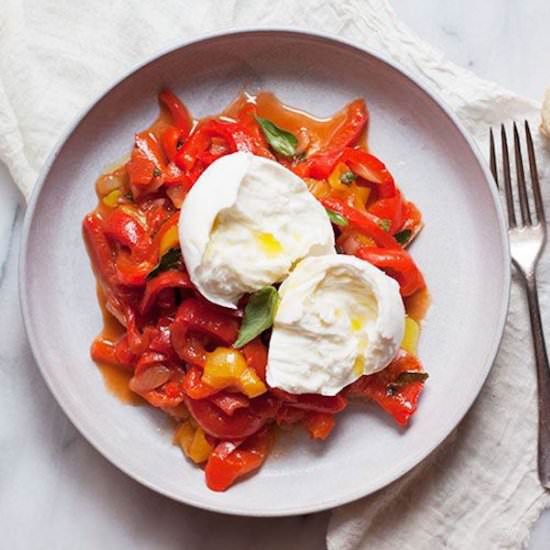 Peperonata (Red Pepper Stew)