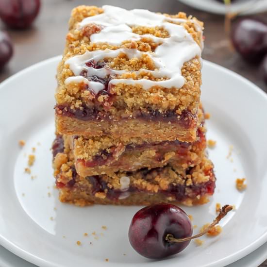 Cherry Crumb Bars