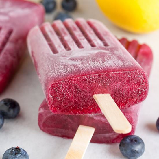 blueberry buttermilk popsicles