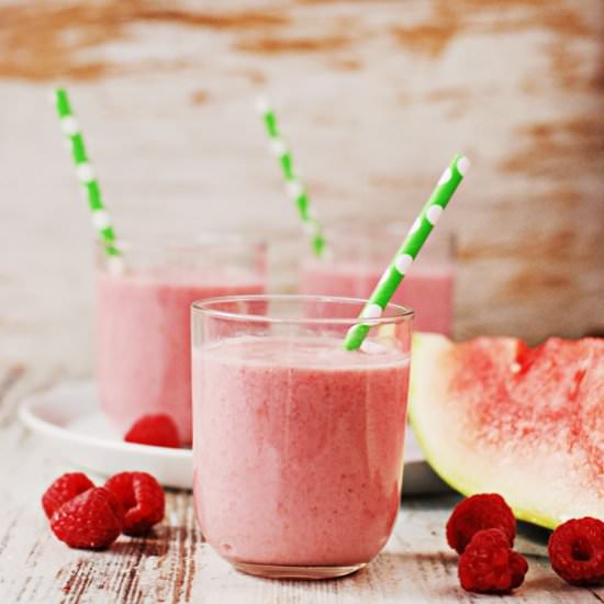 Raspberry-Watermelon Smoothie