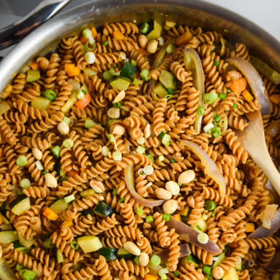 One Pot Coconut Curry Pasta