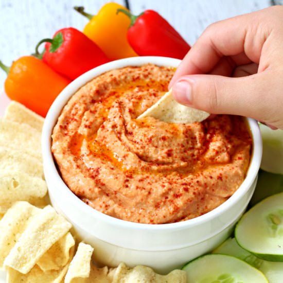 Roasted Tomato Hummus
