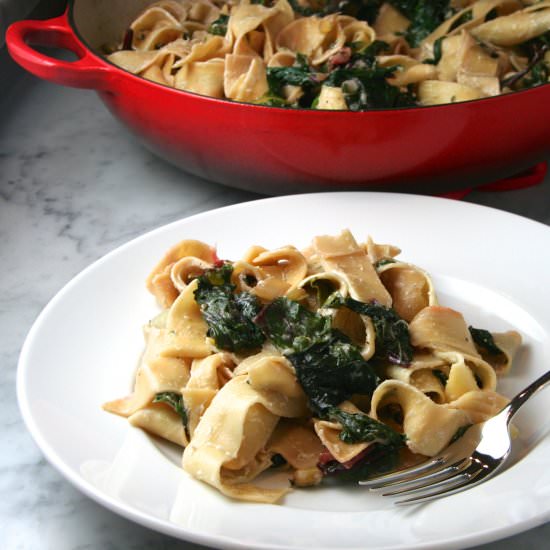 Spinach & Ricotta Pappardelle